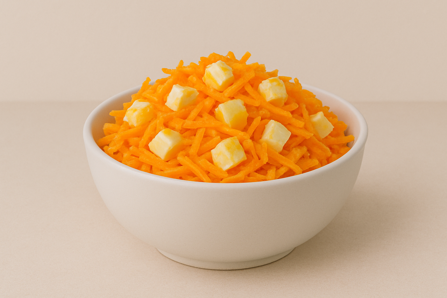 Ensalada de zanahoria y huevo 